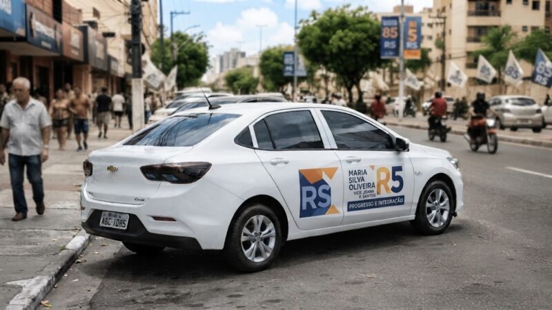 Adesivo de campanha eleitoral no carro pode afetar o Seguro Auto? Entenda os cuidados